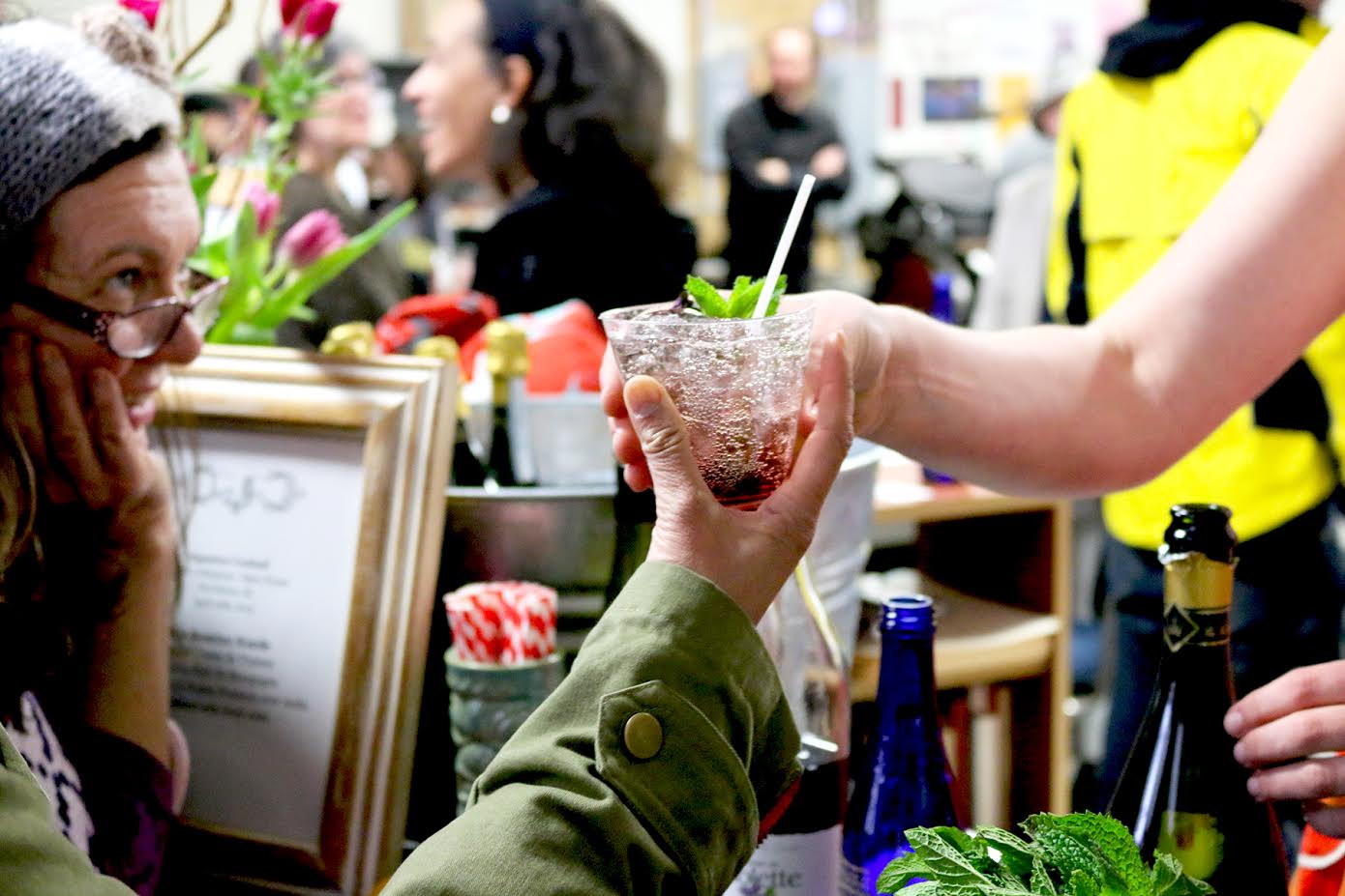 Little Bitte crafts The Beatrice Warde Cocktail to honor the printmaker extraordinaire! 